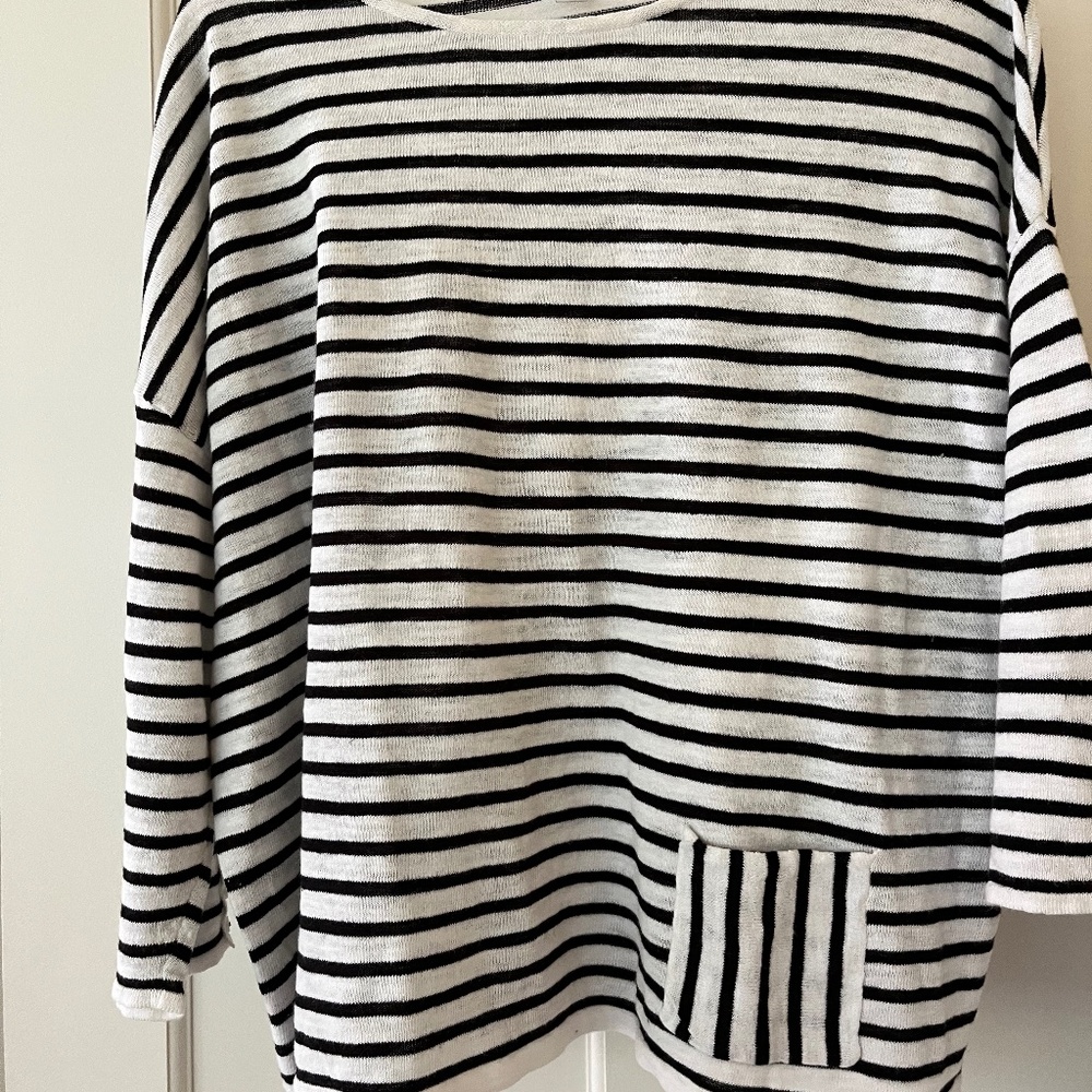 Tunic striped top